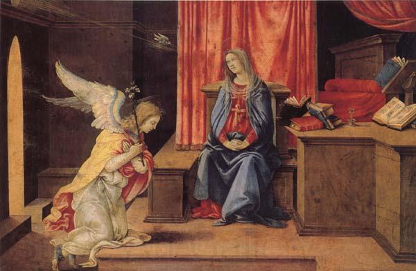 Filippino Lippi Annunciation Norge oil painting art